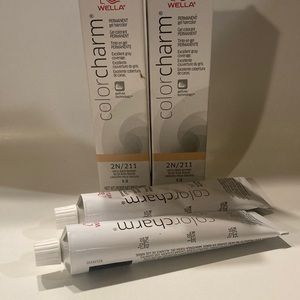 Wella Color Charm Permanent Color 2N Lot of 2